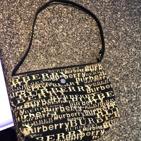 Burberry Bags Burberry Material Shoulder Bag Poshmark